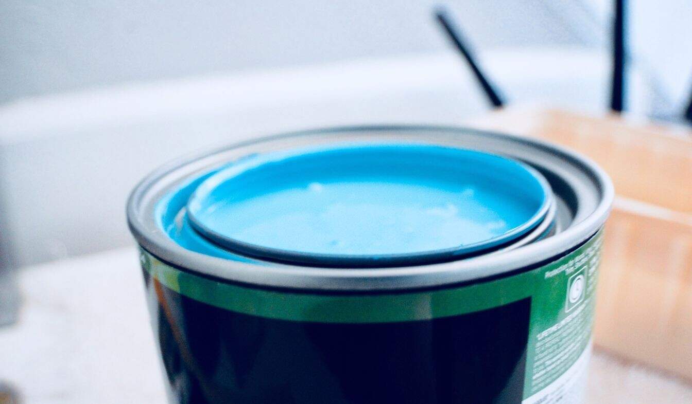 What is the Best Interior Paint? a freshly opened can of paint